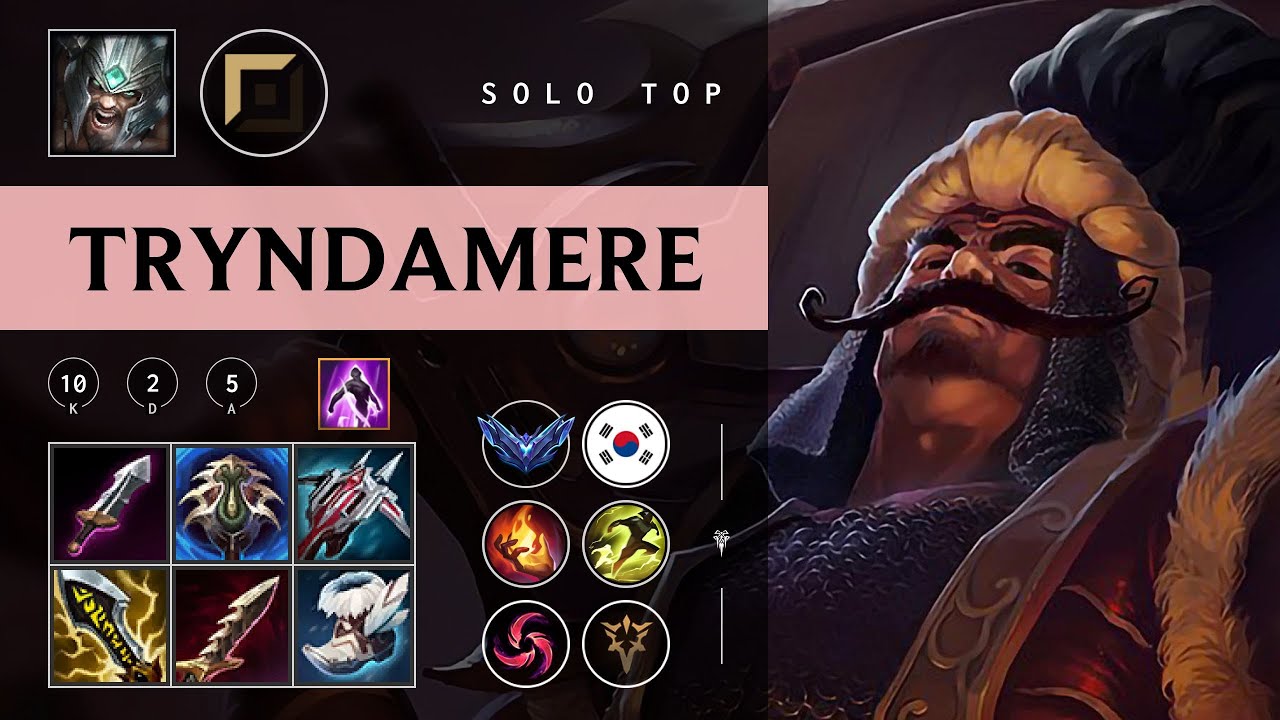 Tryndamere Top vs Varus - KR Diamond Patch 26.02