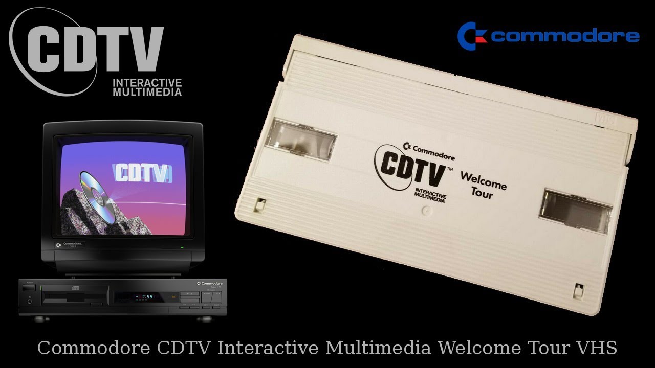 Commodore CDTV “Welcome Tour” VHS – Rare 1991 Dealer Promo Video
