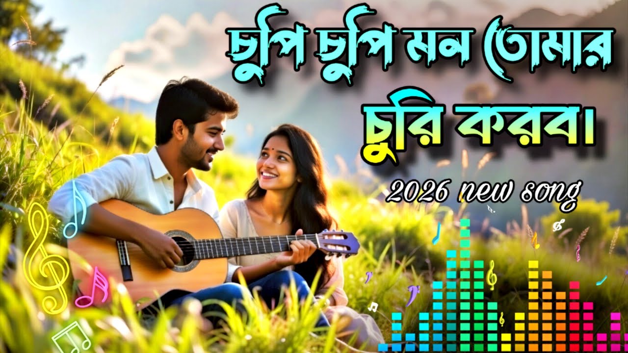 চুপি চুপি মন তোমার চুরি করবো। (সম্পূর্ণ নতুন গান ২০২৬) Indian Bangla song .