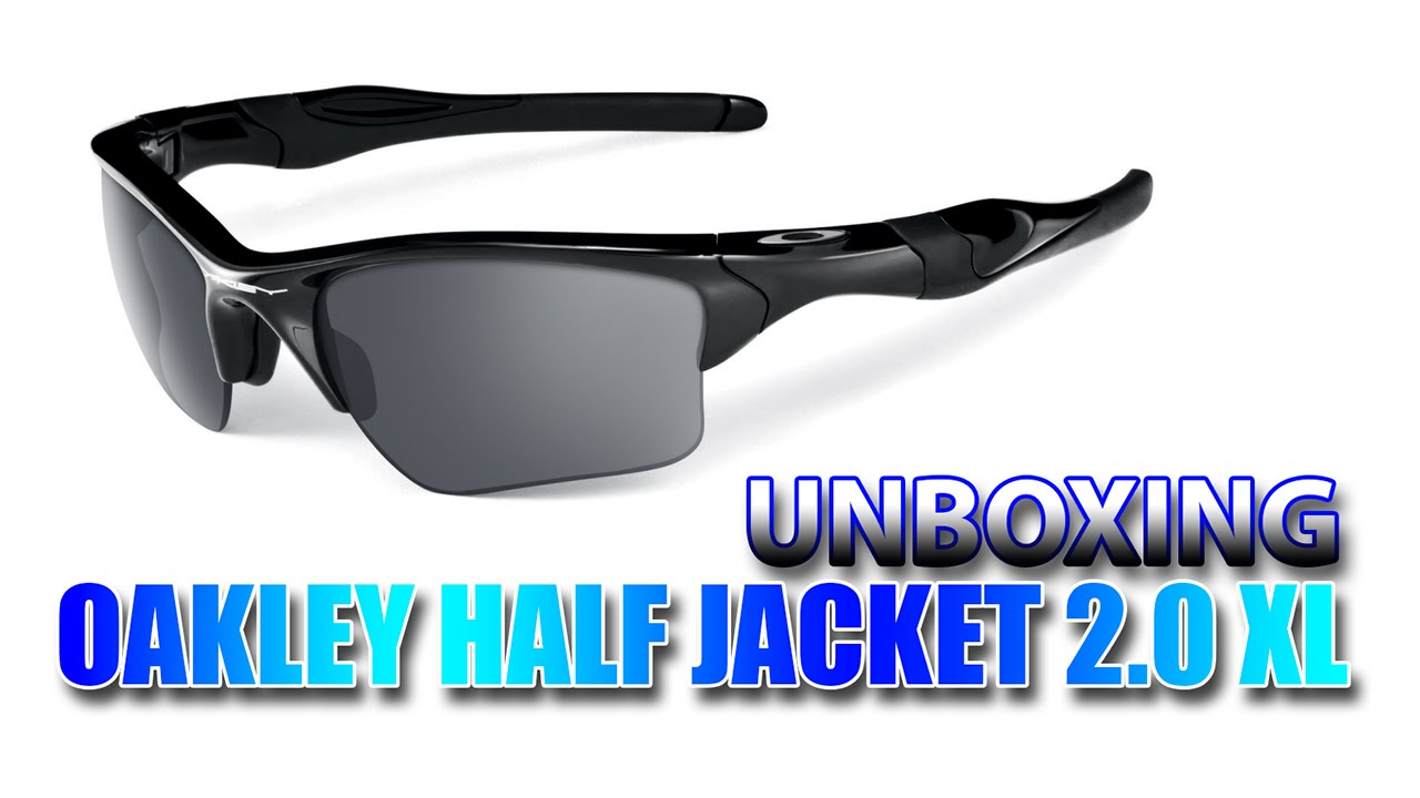 OAKLEY Half Jacket 2.0 XL - Unboxing & overview ((PT))