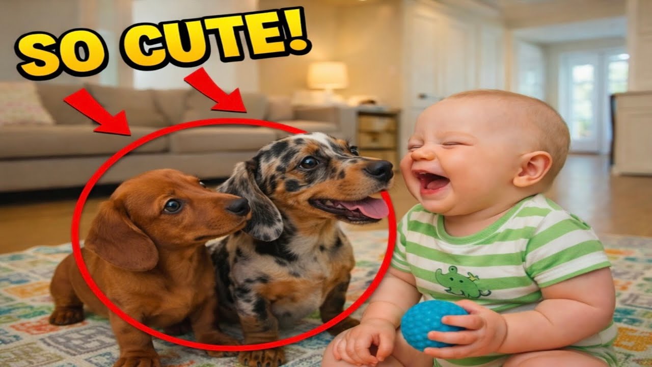 Dogs Love Babies— Adorable & Sweet Moments