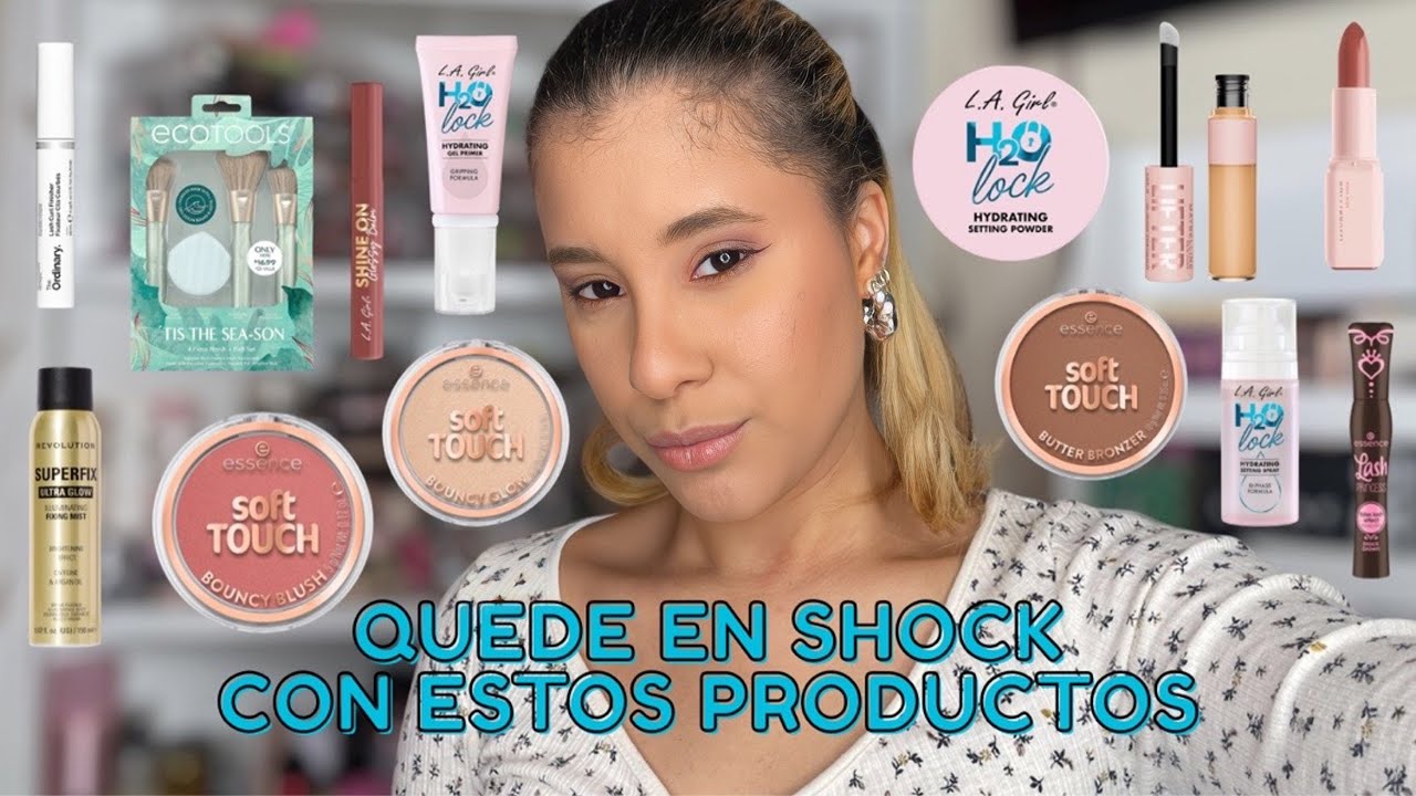 Productos economicos que me dejaron en SHOCK 😱😍 (Essence, LA Girl, Maybelline, Ecotools, Revolution)