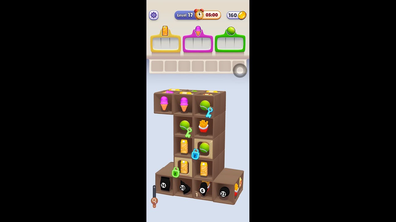 Sort Away 3D Level 1 - 17 Walkthrough