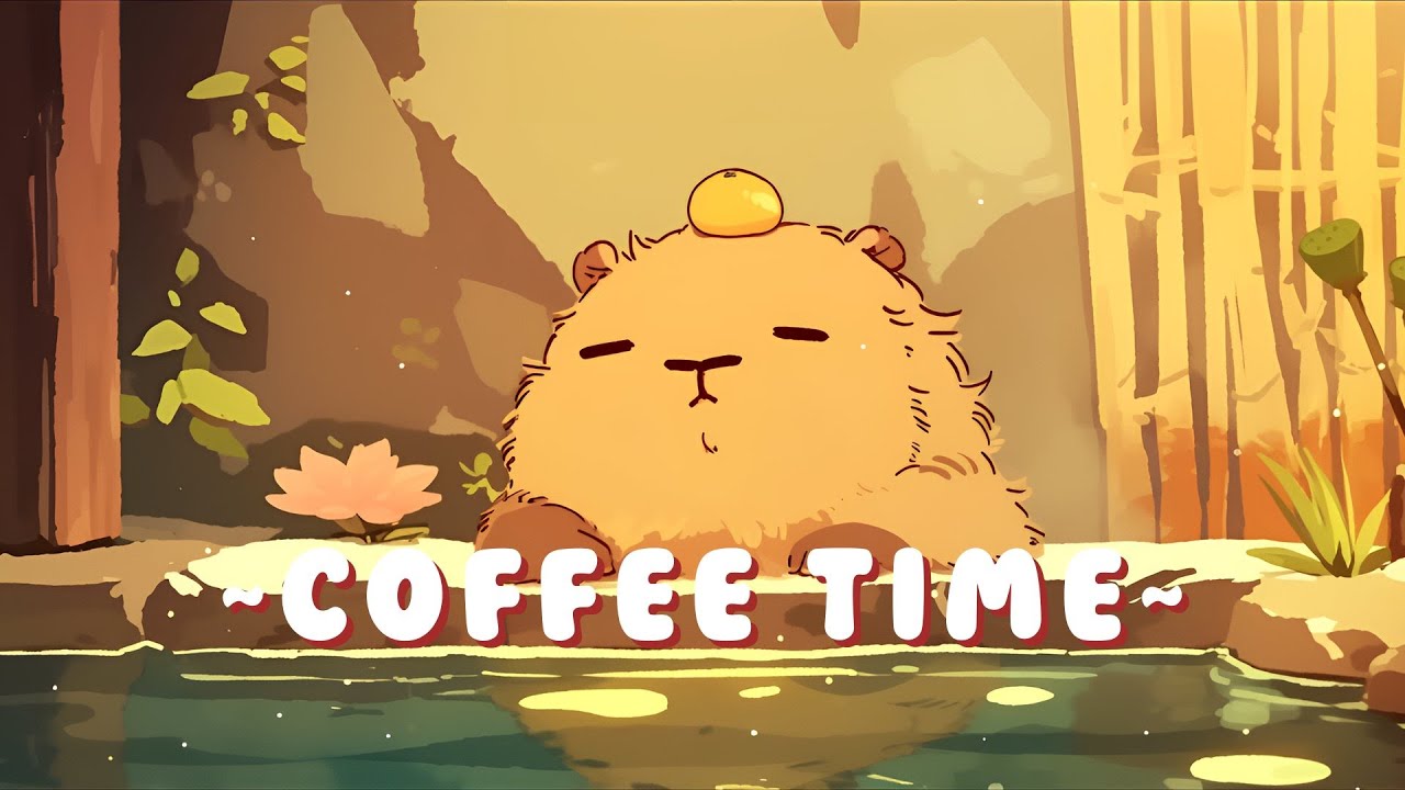 Capybara Beat Station - Cozy Beats for Relaxation ~ Peaceful Flow ~ ✨ | Non Stop Music