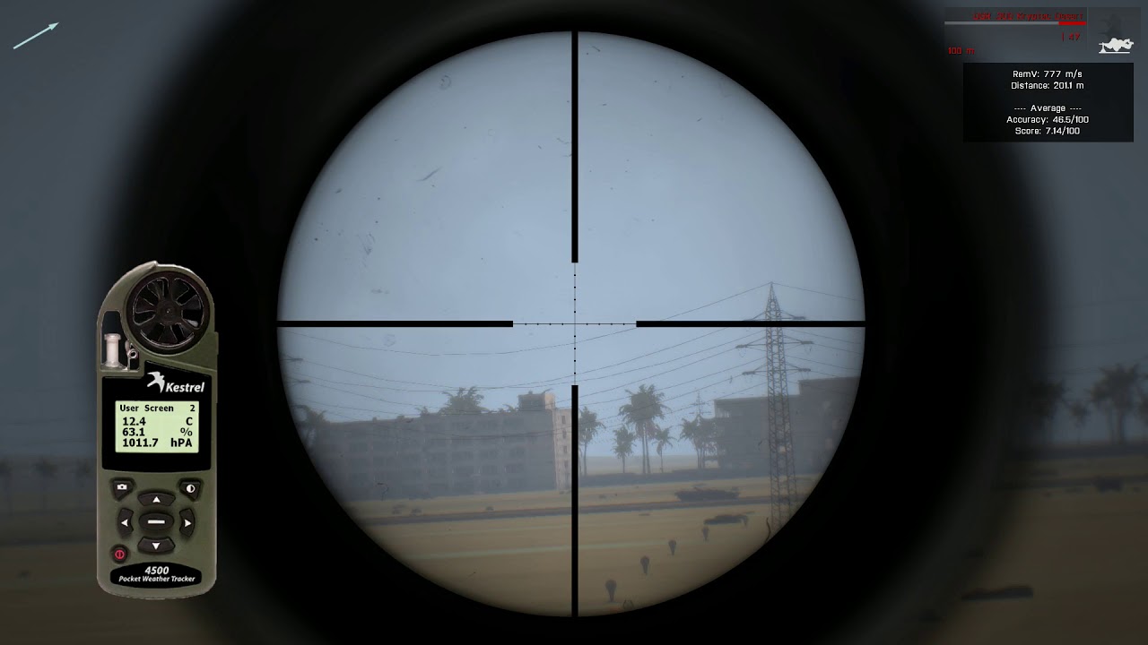 Navy Seals Sniper Mildot Holdover (MK13 mod 0 & MK284 mod 0) in Arma 3