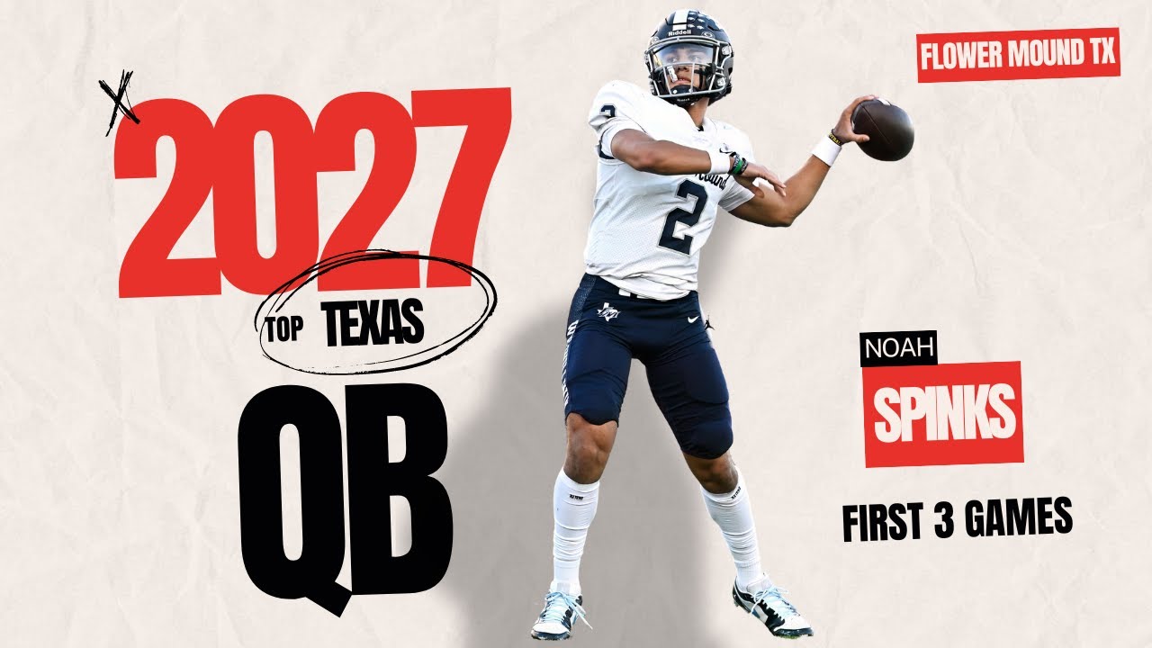 Noah Spinks 2027 Texas QB First 3 Games!