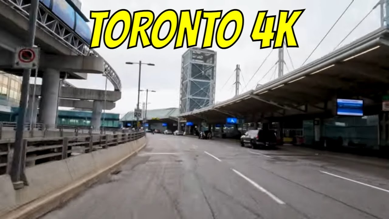 Toronto Pearson Airport via Highway 401: The Best Way to Get There - Toronto 4K VLOG