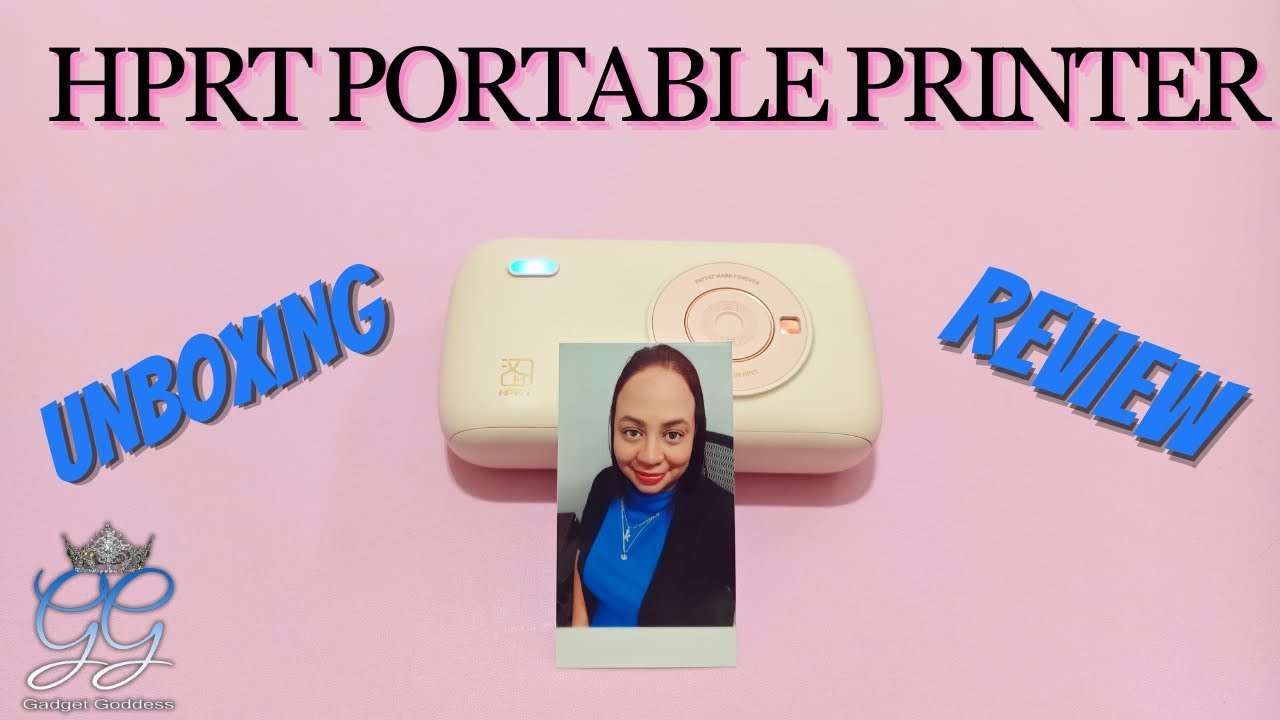 Unboxing and Review of the HPRT Bluetooth Portable Printer Review: Printing on the Go!