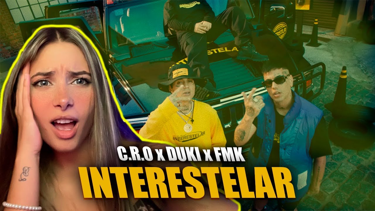 REACCIÓN 🌍 🌗☄️🪐 C.R.O, DUKI, FMK - INTERESTELAR  |YULS