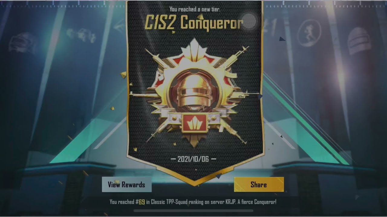 #conqueror Done C1S2 | KRJP Server Rank #450 | #conquerorpush