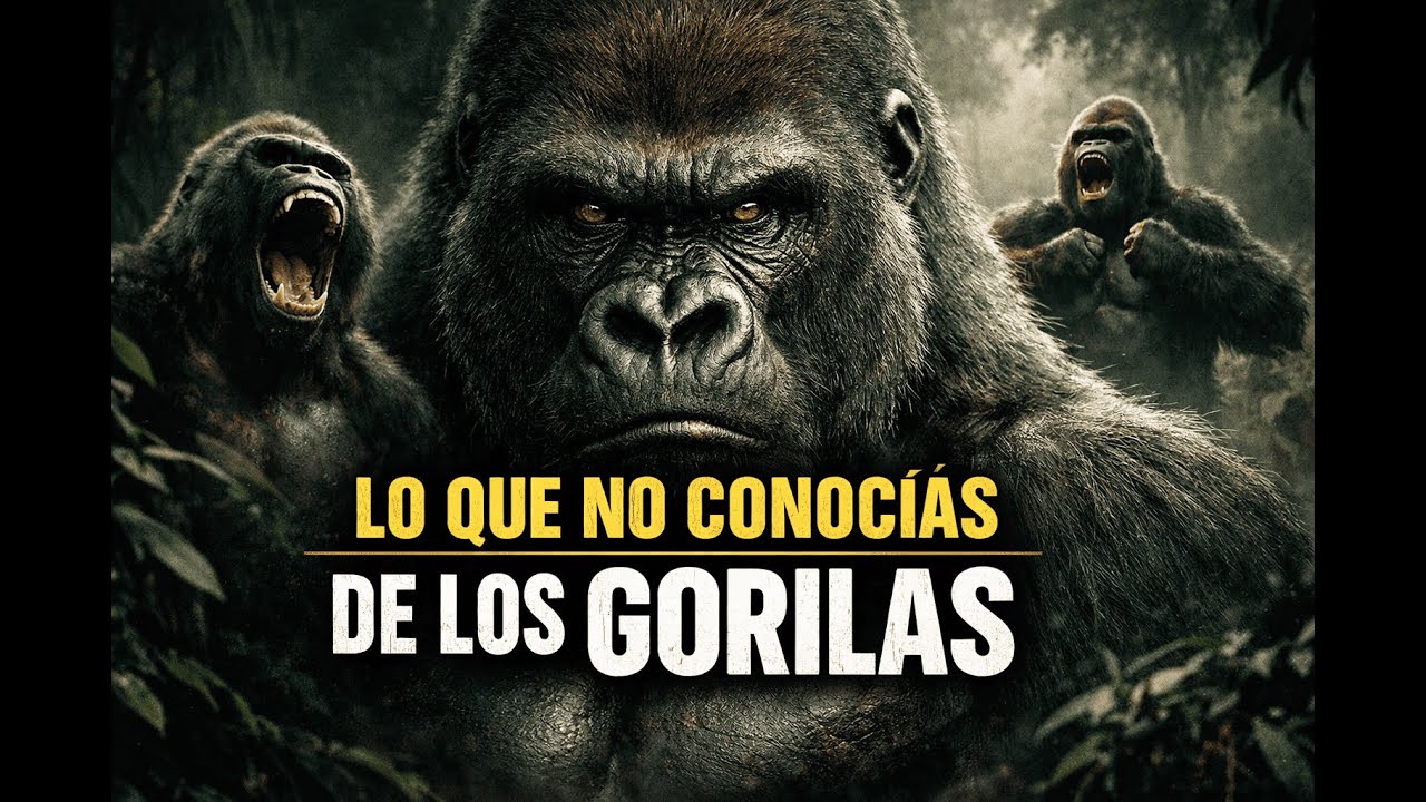 5 DATOS Sorprendentes que NO Sabías de los GORILAS