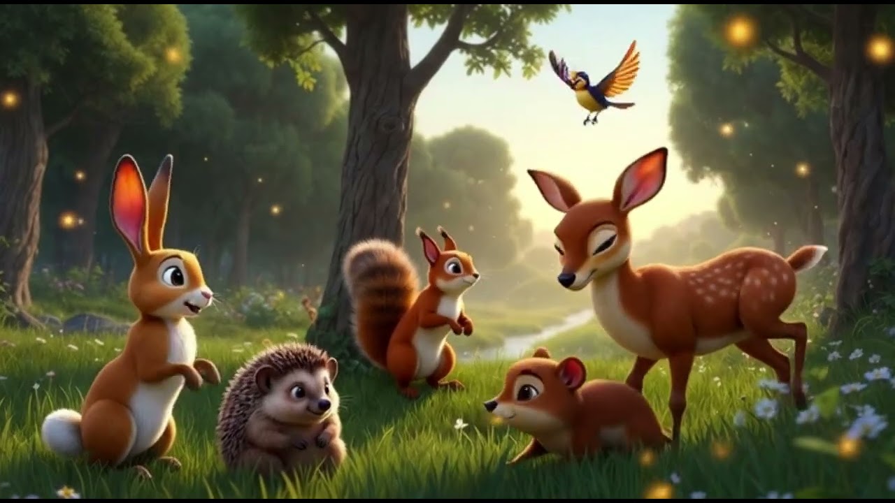 LEŚNA ŁĄKA - PIOSENKI DLA DZIECI