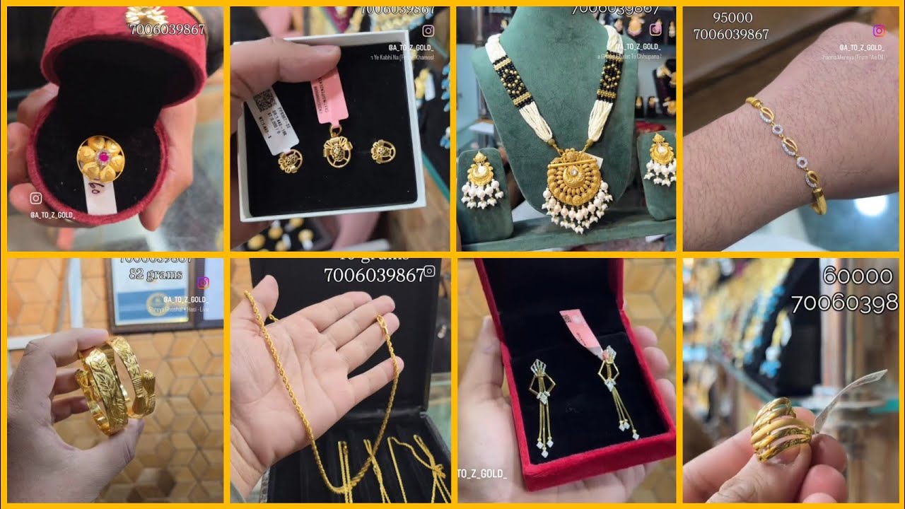 Daily wear gold jewellery design 2026 🍁 || gold pendant || gold earrings || gold chain