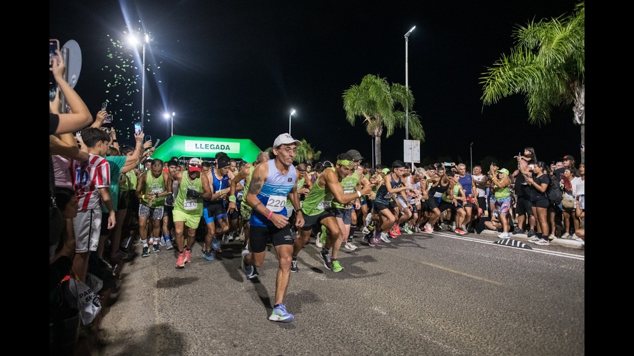 Paraná vivió una multitudinaria quinta edición de la Carrera Nocturna