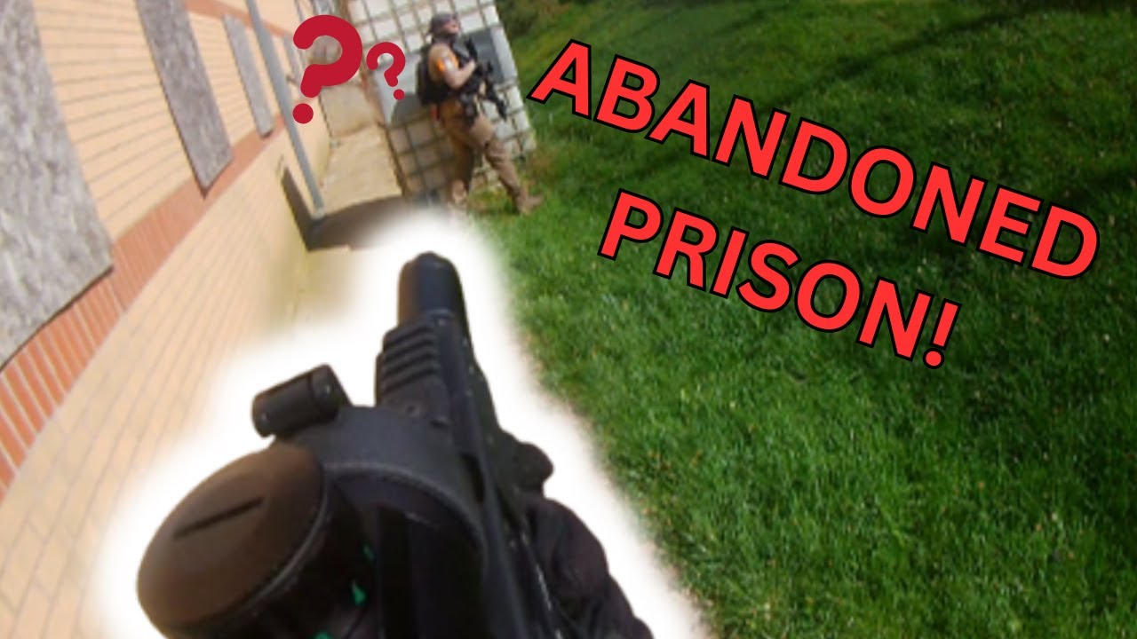ABANDONED PRISON Airsoft Gameplay - The GAOL - AIRSOFT MONTAGE