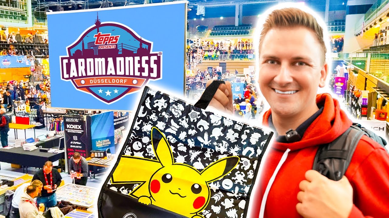 Große Pokémon SHOPPING TOUR auf der CARDMADNESS 2024 | Pokémon Booster Opening