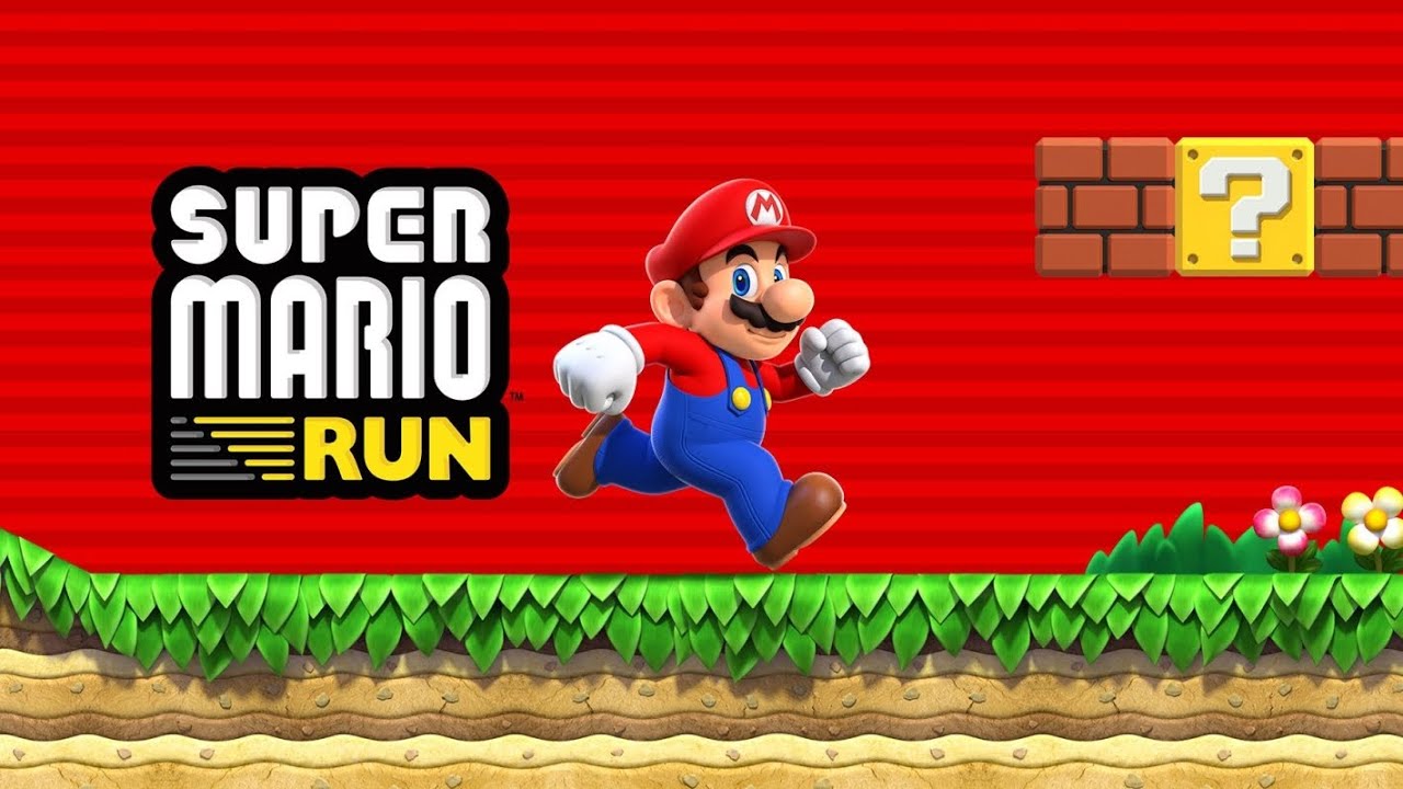 Jogando Super Mario Run 