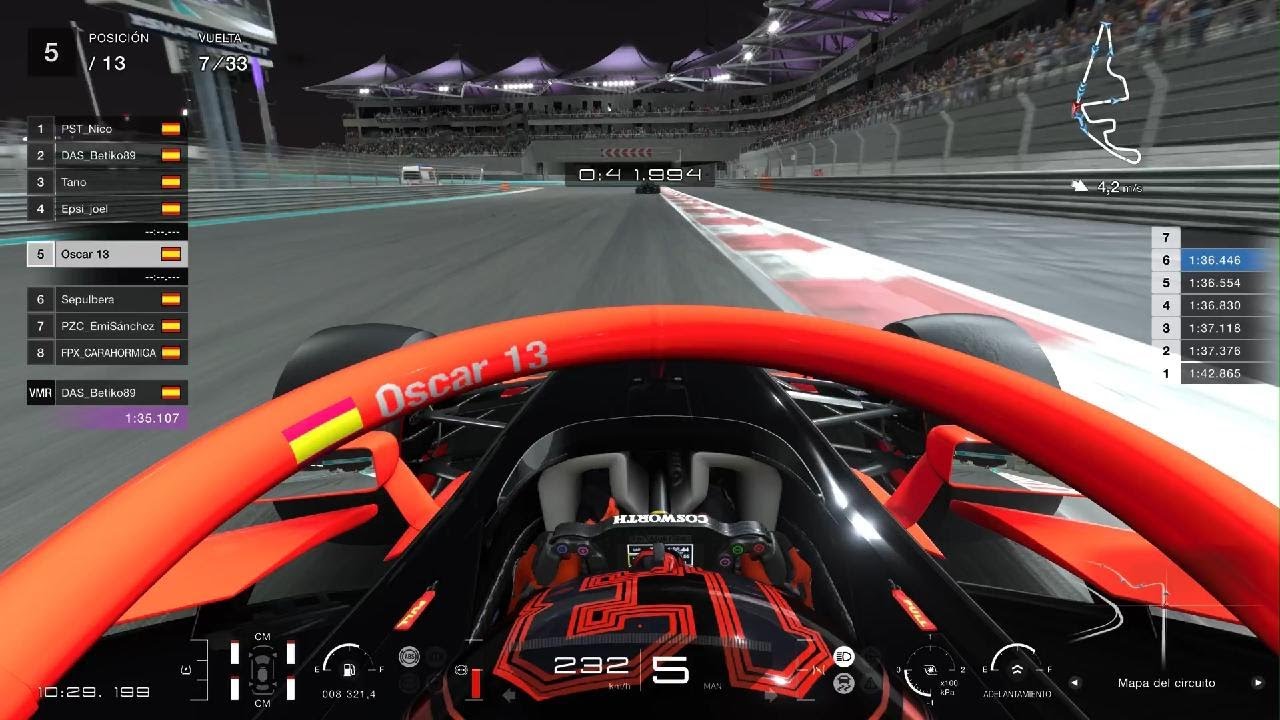 Última carrera del campeonato de F1