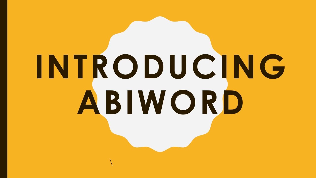 [Intro] AbiWord word processor for Linux | alternative to MS Word #linux #abiword #wordprocessor