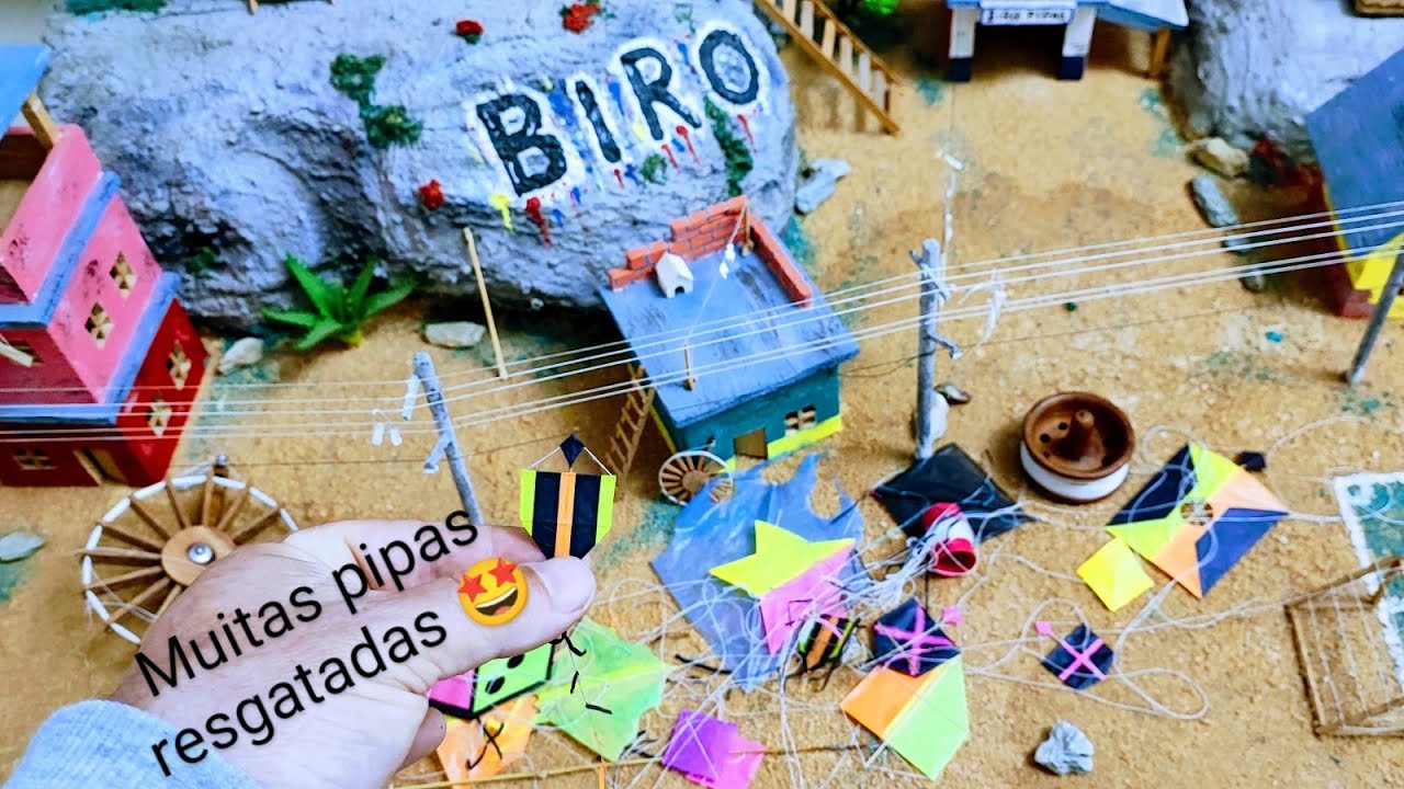 só resgate de mini pipas 🤩