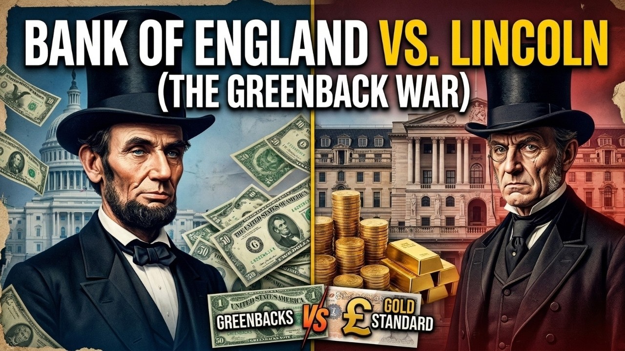 Why The Bank of England Tried to Bankrupt Abraham Lincoln (The Greenback War)