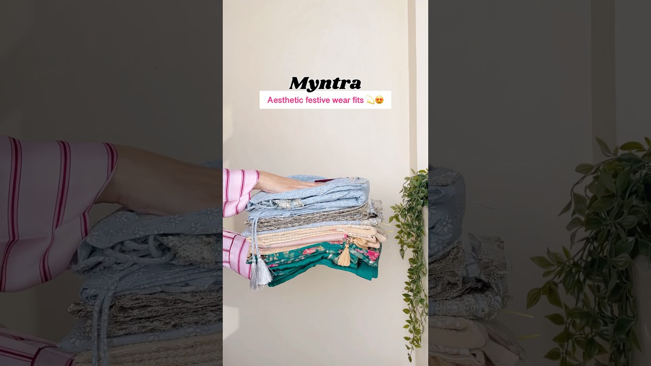 Sundar ethnic fits 🫶🏻 |Myntra Finds| #myntra #weddingwear #ethnicwear #festivewear #shararasuit