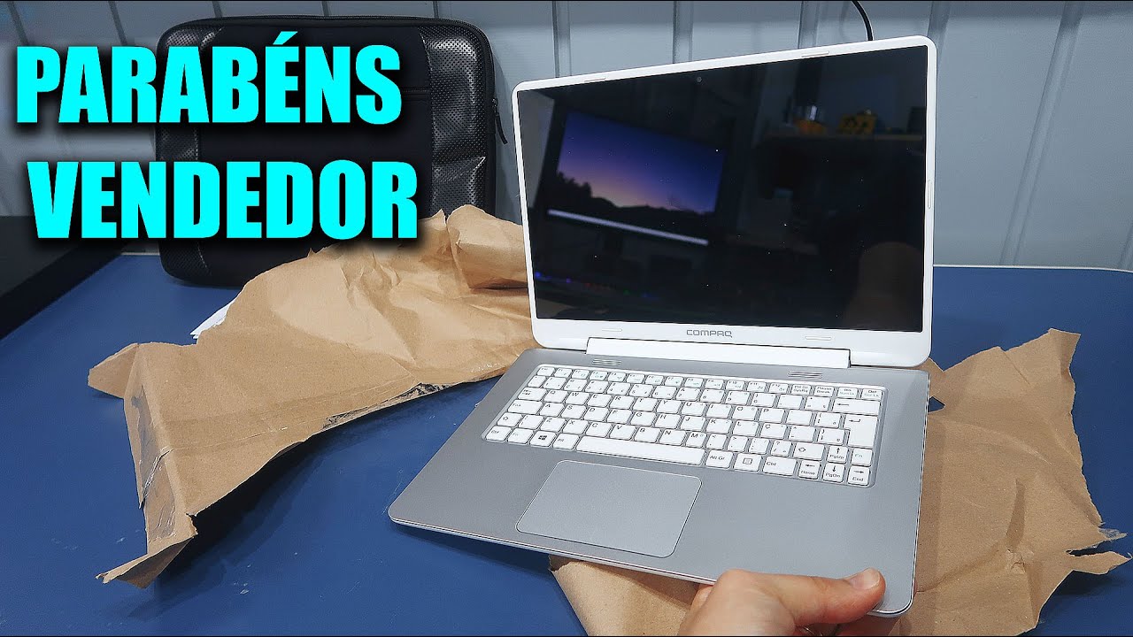 ACHEI NOTEBOOK 2 EM 1 USADO DA INTERNET, O ESTADO DELE ME SURPREENDEU