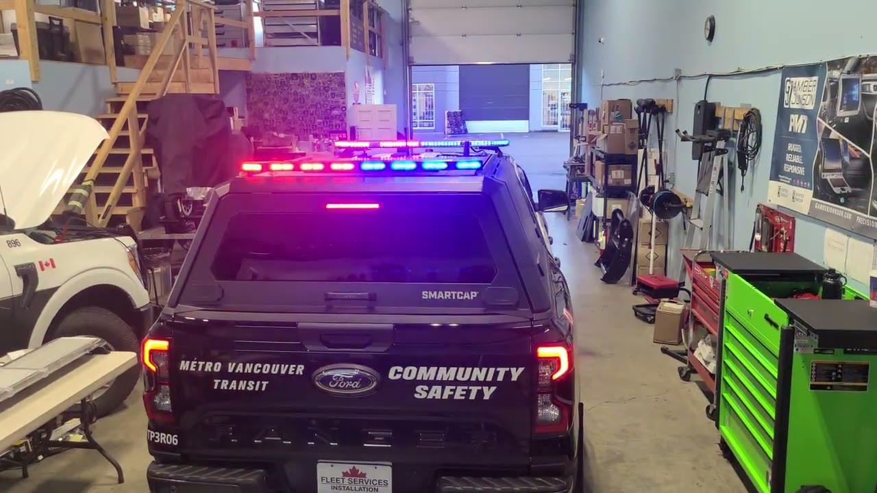 2025 Ford Ranger Dual personality Red/Blue or Amber