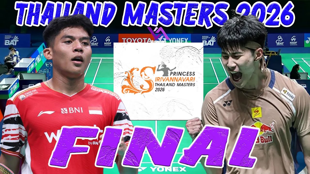 FINAL Thailand Masters 2026 Live Stream Badminton