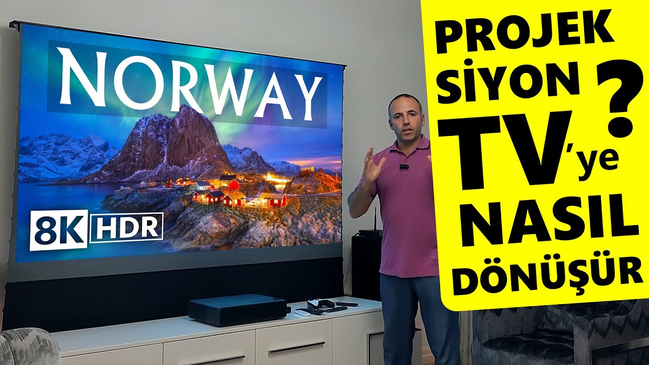 B&uuml;y&uuml;k Ekran Kavramı Projeksiyon + ALR Perde ile Yeniden Yazılıyor !