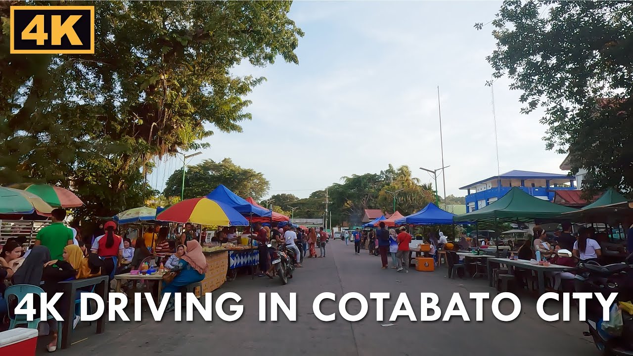 [4K] Friday Sunset Drive | Driving in Cotabato City | Daily Travel 68