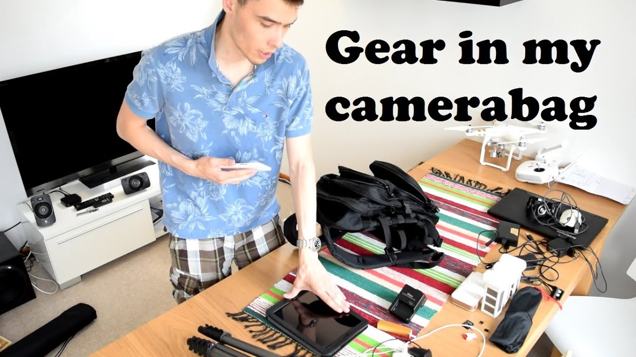 Vlog #12 My camera bag setup 2016
