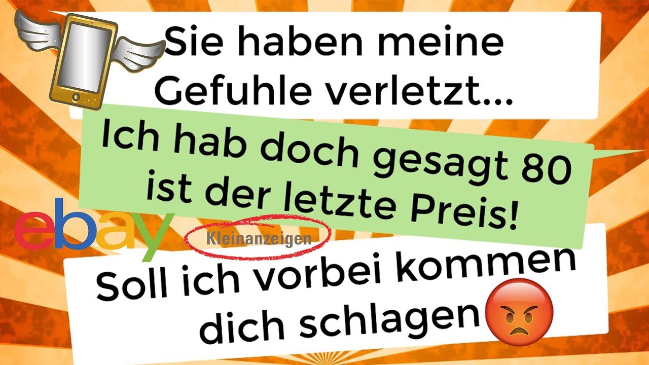 15 EXTREM lustige Ebay Kleinanzeigen Chats 📲