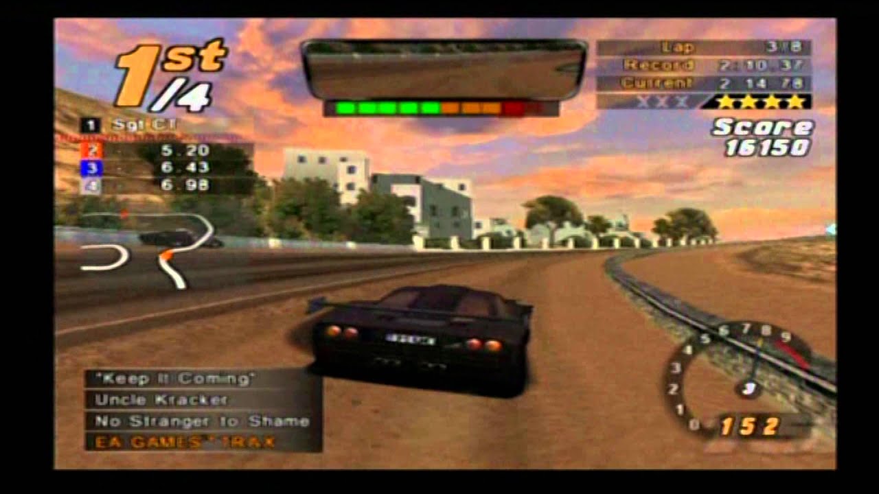 NFS Hot Pursuit 2 (PS2) - 8 Laps Hot Pursuit - McLaren F1LM