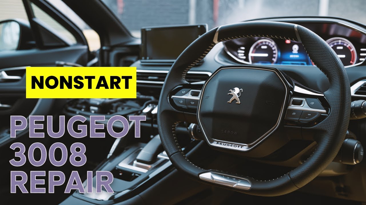 Peugeot 3008 Not Starting Fixed! | Battery Charge Faulty | Sanumotorswithcharlie