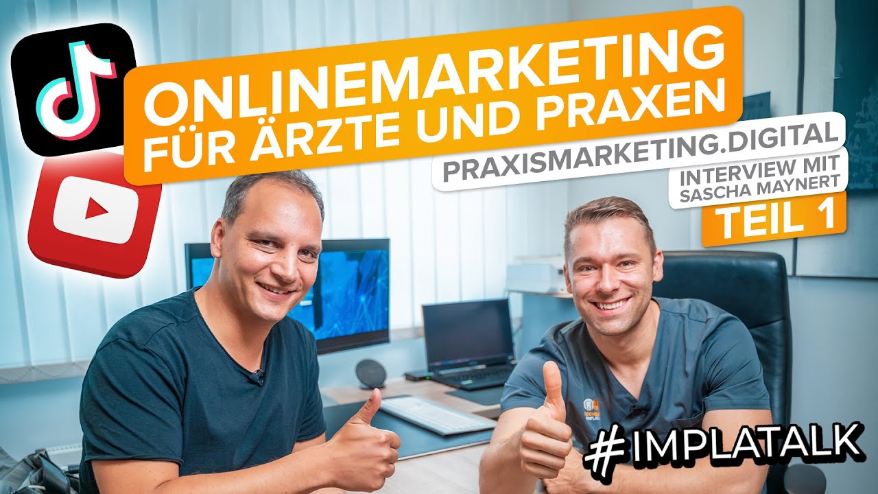 Zahnarztmarketing:  Marketing, Vision, Youtube und Emotionen f&uuml;r Zahn&auml;rzte mit Sascha Maynert
