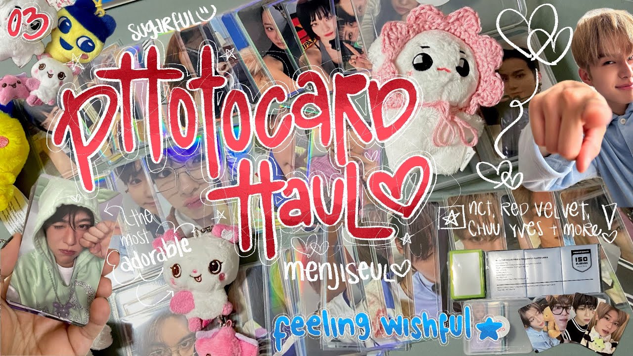 ~ photocard haul [03]: nct, red velvet, aespa & more [nov '25] ✧˖°.
