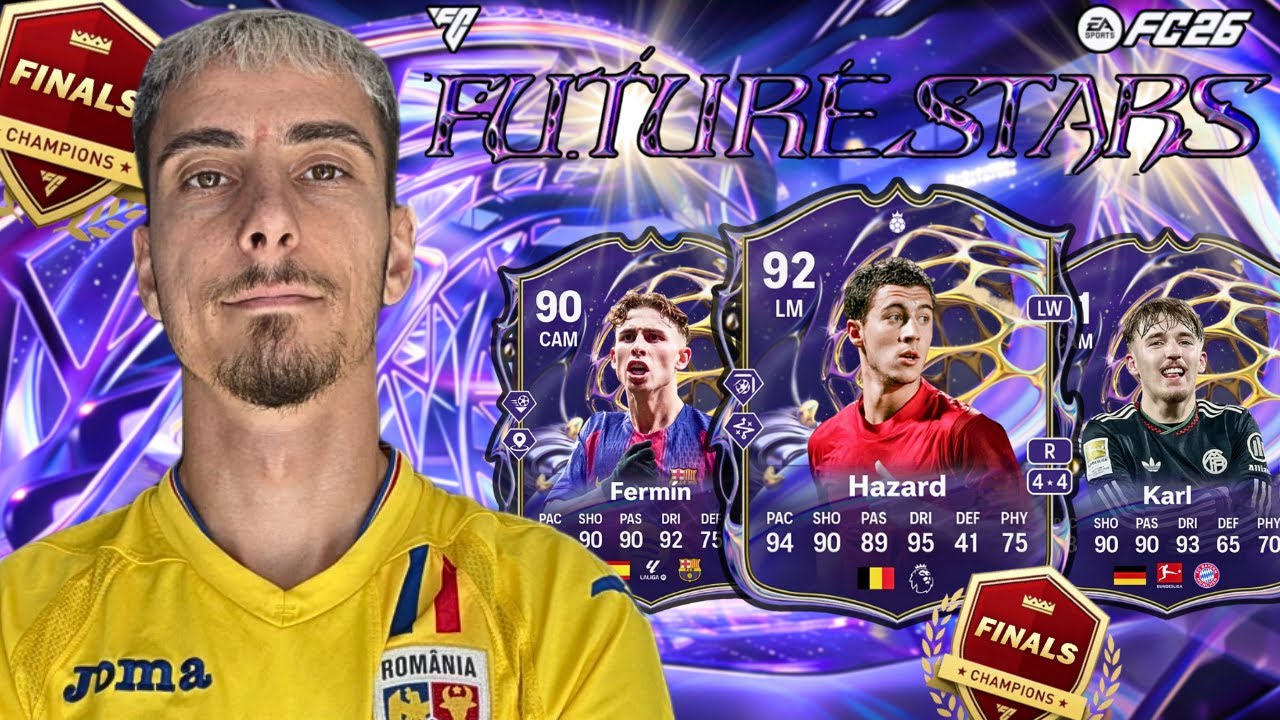 🔴FC26👉FUTURE STARS WEEKEND LEAGUE DE LA 2-2🔥RONALDO SAU ICON PICK🤔