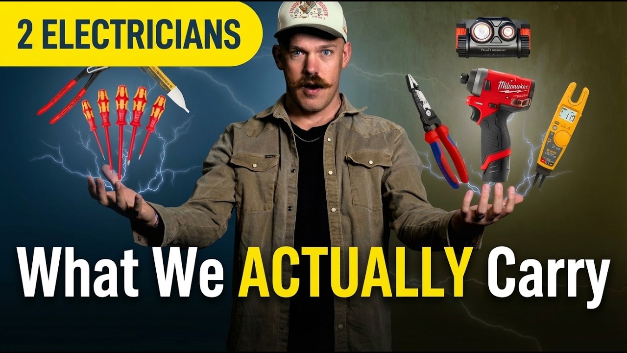 Every Electrician NEEDS This Toolbelt Setup (Game Changer)