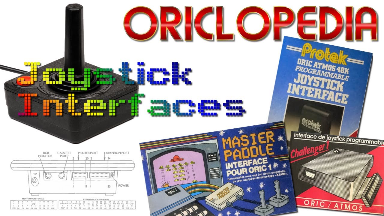 Oriclopedia: Joystick Interfaces for the Oric computers