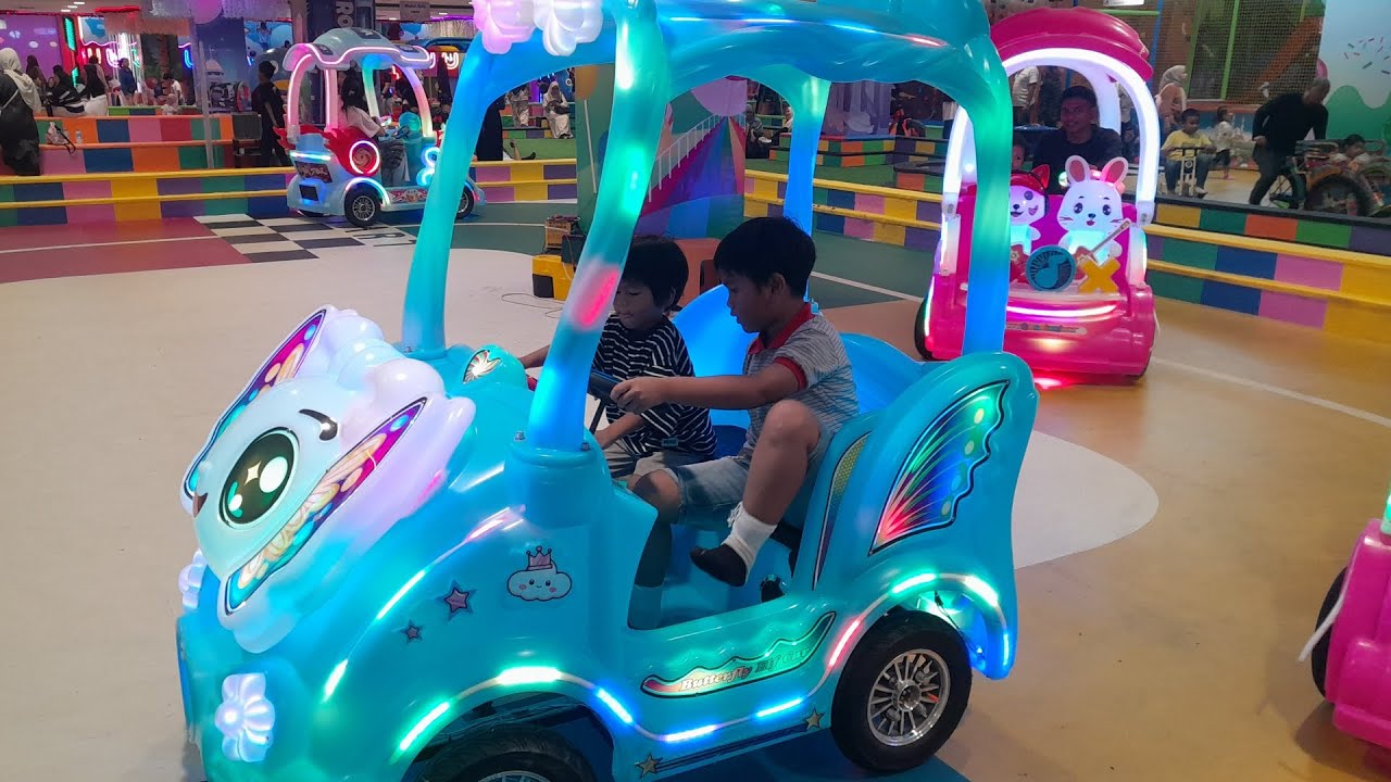 Naik odong odong di City Garden Mall Kalibata