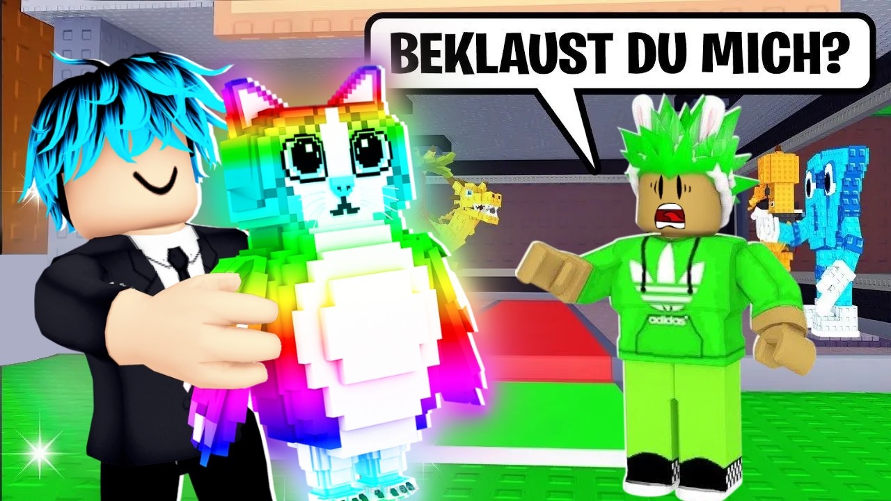 Ich BEKLAUE STANDART SKILL 😱 (er rastet aus...) | Roblox Deutsch