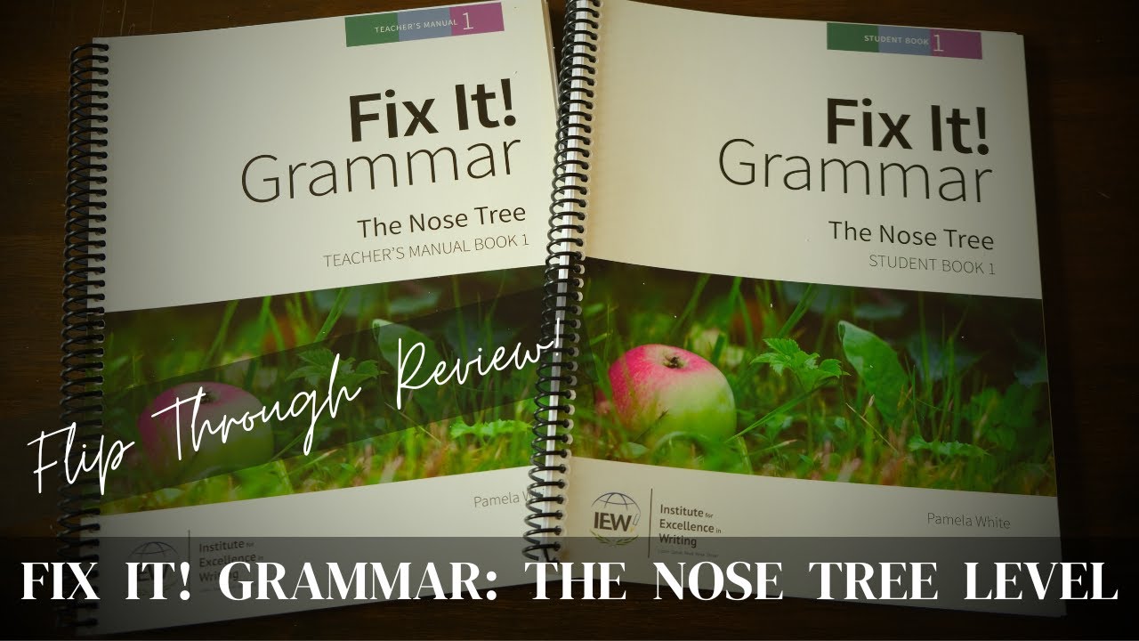 Fix It! Grammar: The Nose Tree || REVIEW & Flip Through