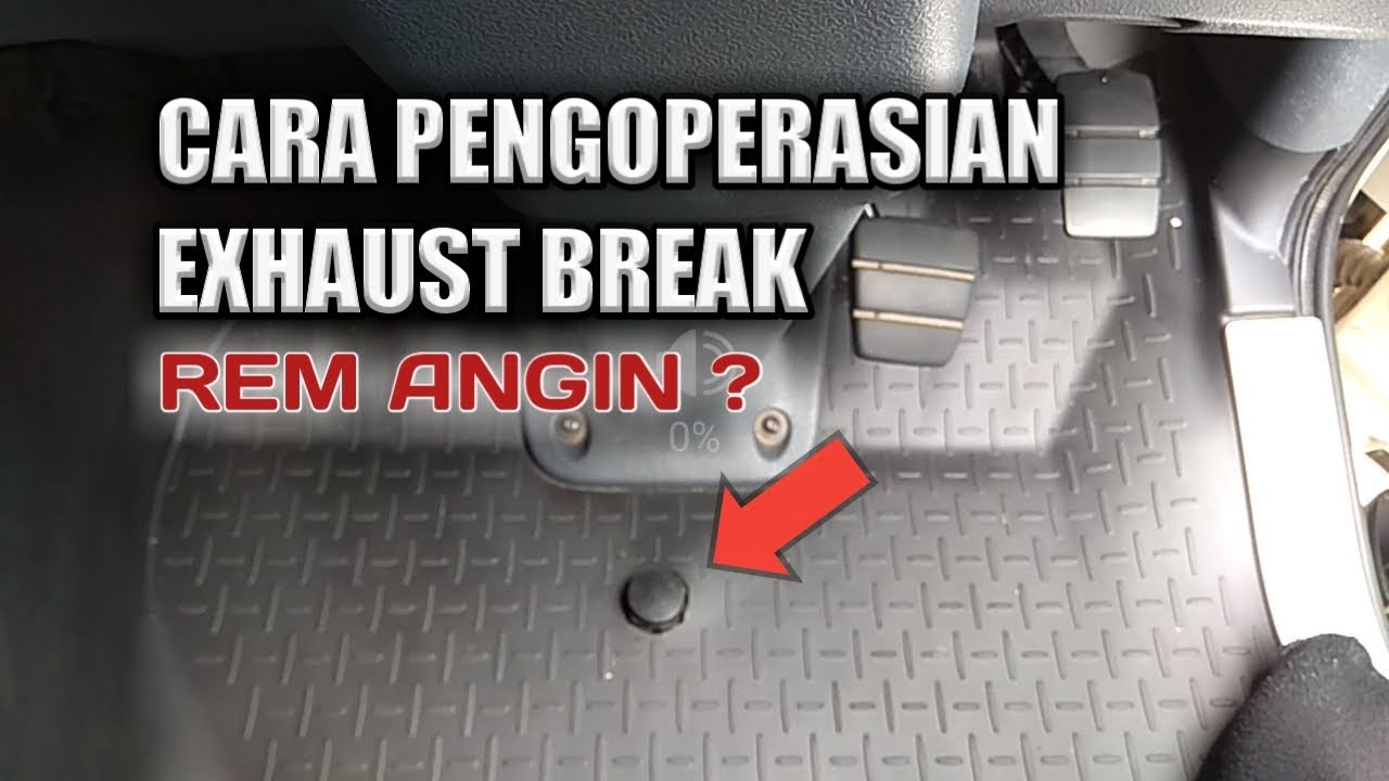 CARA MENGAKTIFKAN EXHAUST BRAKE [REM ANGIN] PADA DUMPTRUCK SCANIA P360 DAN P410