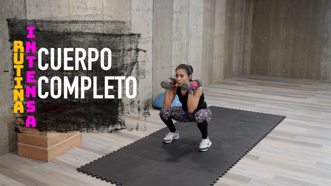 Rutina Intensa para cuerpo completo [4 ejercicios DALE TU PUEDES]