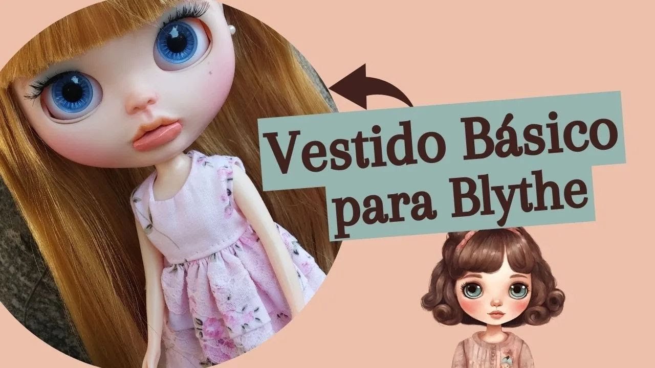 Faça AGORA esse VESTIDO Para BONECAS BLYTHE