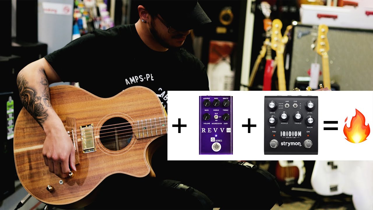Cole Clark Humbucker Angel 2 - Strymon Iridium