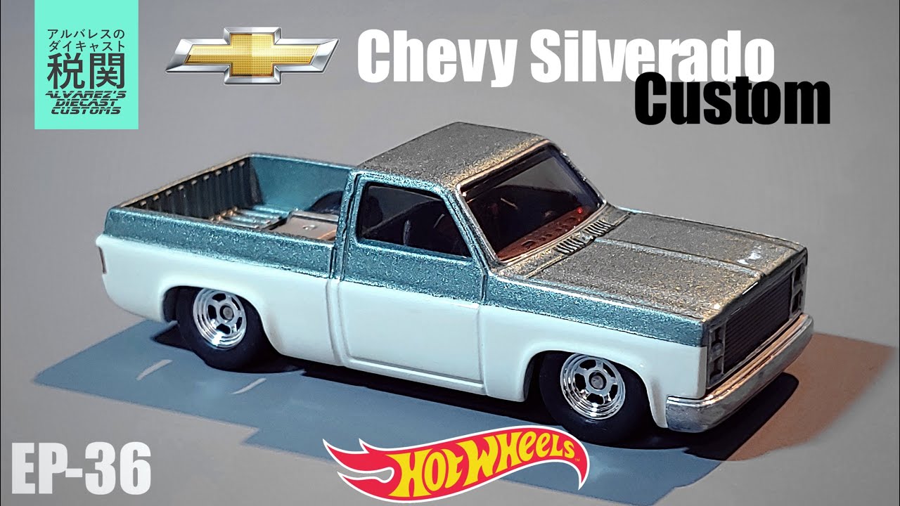 Hot Wheels 1983 Chevy Silverado custom - EP36