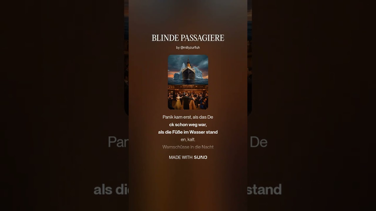 BLINDE PASSAGIERE