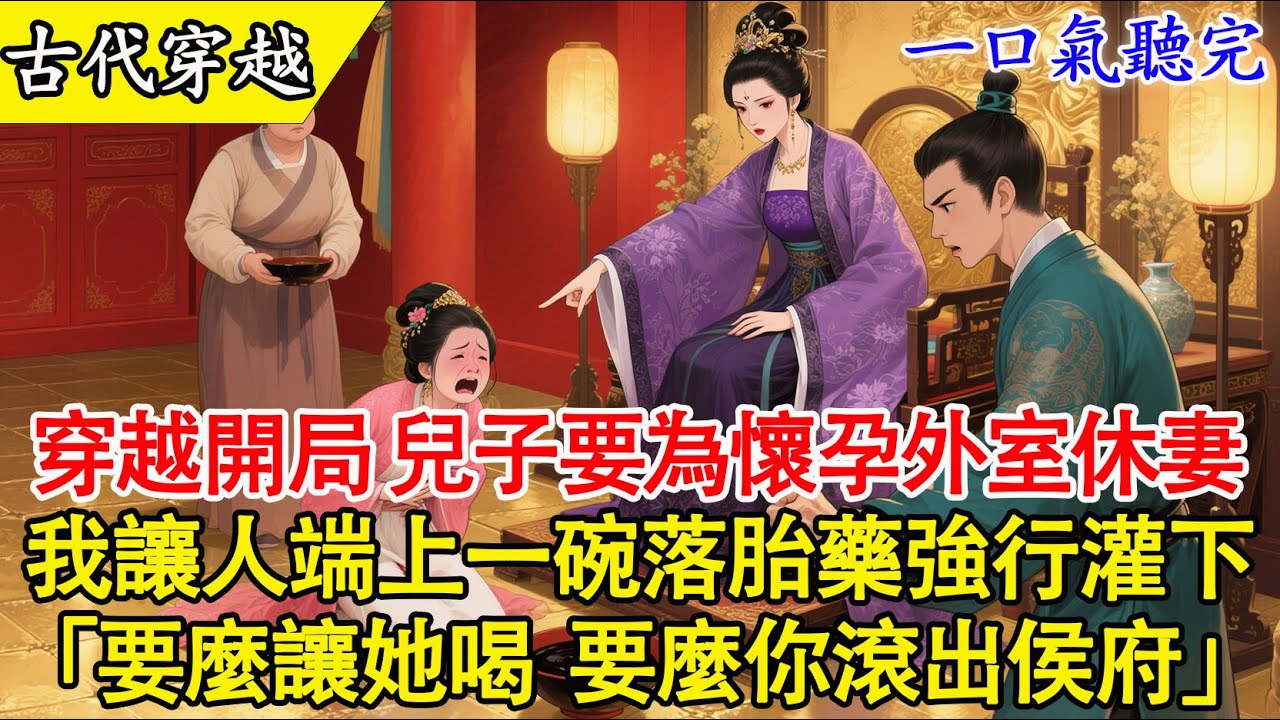 【一口氣聽完】我穿成了惡毒婆婆？開局霸氣護媳！手撕白蓮花外室，讓渣男兒子淨身出戶！👑🔥【古言爽文】#穿越 #有聲書 #古言 #完結 #爽文 #大女主
